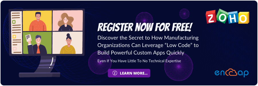 The Smart Manufacturer: Evolving with Low Code Apps | Register Now